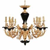 Бронзовая люстра Pars Luser 6623/12 Black
