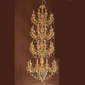 Бронзовая люстра Pars Luster 3181/40 Gold