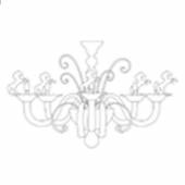Люстра Arte di Murano 7996/5