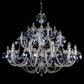Хрустальная люстра Wranovsky Ocean 24 Silver Blue