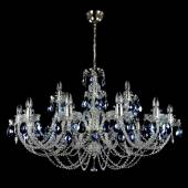 Хрустальная люстра Wranovsky Ocean 18 Silver Blue