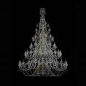 Большая хрустальная люстра Bohemia IVELE Crystal 1402/24+12+6/530/2d G