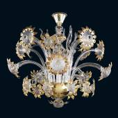 Подвесная люстра Arte di Murano 8058/5+5 Crystal Gold