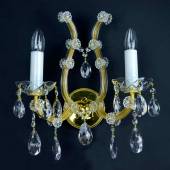 Хрустальное бра Wranovsky Maria Theresa 2 Gold