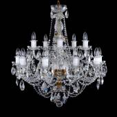 Хрустальная люстра DBK Glass 0740/10+5 PT