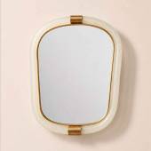Овальное зеркало Bottega Specchio Ovale ORO