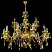 Хрустальная люстра Wranovsky Clarit 18 Gold Color