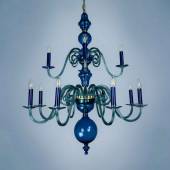Хрустальная люстра Wranovsky Manoir 12 Blue