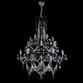 Хрустальная люстра Wranovsky Grandiose 18 Silver Black