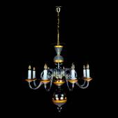 Хрустальная люстра Wranovsky Clerius 8 Gold Color