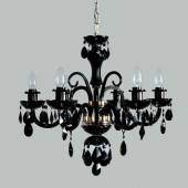 Хрустальная люстра DBK Glass 0720/6 NK Black complete
