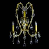 Хрустальное бра Wranovsky Maria Theresa 3 Alpha Gold