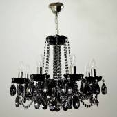 Хрустальная люстра Wranovsky Maniera 8 Silver Black