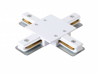 КОННЕКТОР X-ОБРАЗНЫЙ CRYSTAL LUX CLT 0.2211 04 WH