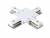 КОННЕКТОР X-ОБРАЗНЫЙ CRYSTAL LUX CLT 0.2211 04 WH