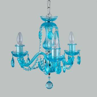 Хрустальная люстра DBK Glass 2430/3 NK Aqua