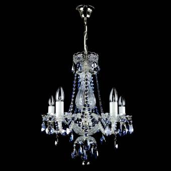 Хрустальная люстра Wranovsky De Luxe 5 Silver Blue Sky