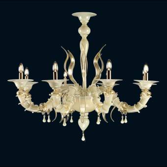 Подвесная люстра Arte di Murano 8069/8 Pagliesko Oro