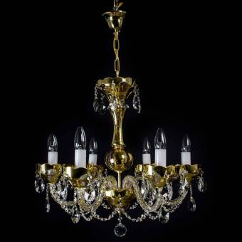 Хрустальная люстра Wranovsky Aurum 6 Alpha Gold