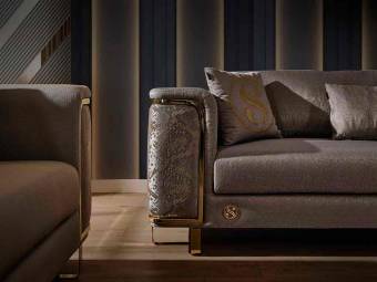 Комплект мягкой мебели Belluno Luxori Plus 3+1+1