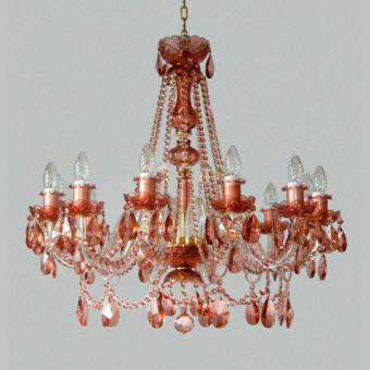 Хрустальная люстра DBK Glass 1740/12 S Zahneda