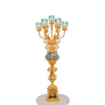 Бронзовый торшер Pars Luster FL910280/8