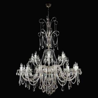 Хрустальная люстра Wranovsky Princesse 24 Alpha Silver