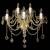 Хрустальное бра Wranovsky Princesse 5 Gold Хрустальное бра Wranovsky Princesse 5 Gold