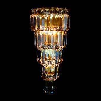 Хрустальное бра Wranovsky Porto XL 3 Alpha Gold