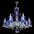 Хрустальная люстра Wranovsky De Luxe 12 Silver Blue