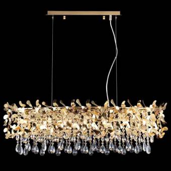 Подвесная люстра Crystal Lux Romeo SP8 Gold L1000
