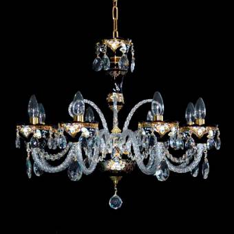 Хрустальная люстра DBK Glass 0698/8 SM Black