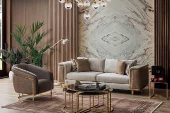 Комплект мягкой мебели Belluno Luxori Istanbul 3+1
