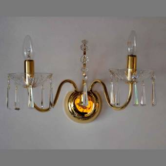 Хрустальное бра DBK Glass N 5170/2 H