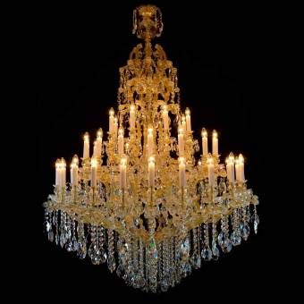 Хрустальная люстра Wranovsky Maria Theresa 48 Beta Gold