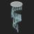 Люстра Elite Bohemia WATER 2 CRYSTAL + AQUA Люстра Elite Bohemia WATER 2 CRYSTAL + AQUA