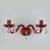 Хрустальное бра Wranovsky Brilliant 2 Garnet Хрустальное бра Wranovsky Brilliant 2 Garnet