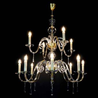 Хрустальная люстра Wranovsky Maison 12 Gold