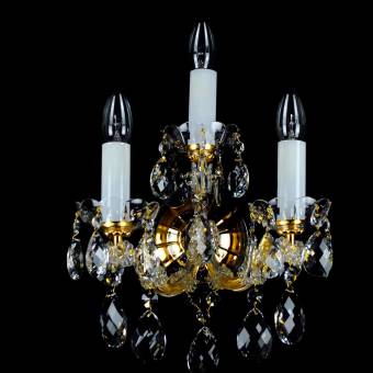 Хрустальное бра Wranovsky Maria Theresa 3 Gold