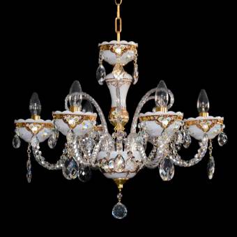 Хрустальная люстра DBK Glass 0694-6-SM White