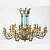 Бронзовая люстра Ansari Luster 1210/10x2 Blue