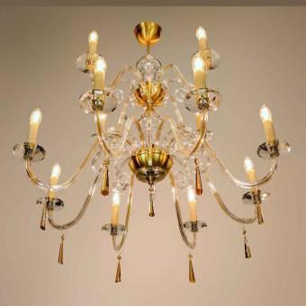 Хрустальная люстра Wranovsky Maison 12 Alpha Gold