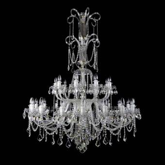 Хрустальная люстра Wranovsky Princesse 27 Alpha Silver