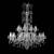 Хрустальная люстра Wranovsky Princesse 27 Alpha Silver Хрустальная люстра Wranovsky Princesse 27 Alpha Silver