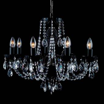 Хрустальная люстра Titania Lux 852 084 008 Black