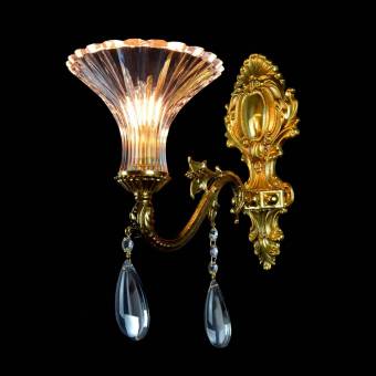 Бра Wranovsky Crystal Drop 1 Gold