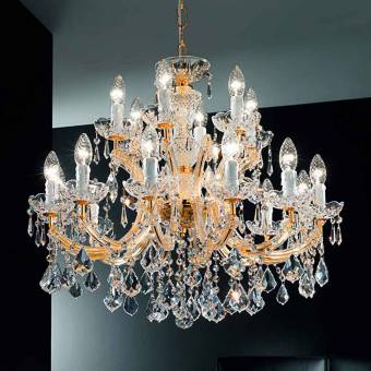 Хрустальная люстра Voltolina Lienz 12+6L