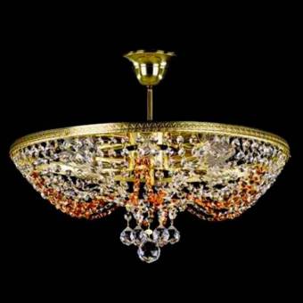Потолочная люстра ArtGlass LARISA YELLOW CE
