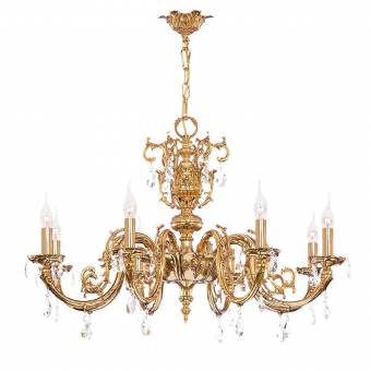  Бронзовая люстра Riperlamp 047A 8 AG