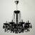 Хрустальная люстра Wranovsky Maniera 8 Silver Black Хрустальная люстра Wranovsky Maniera 8 Silver Black